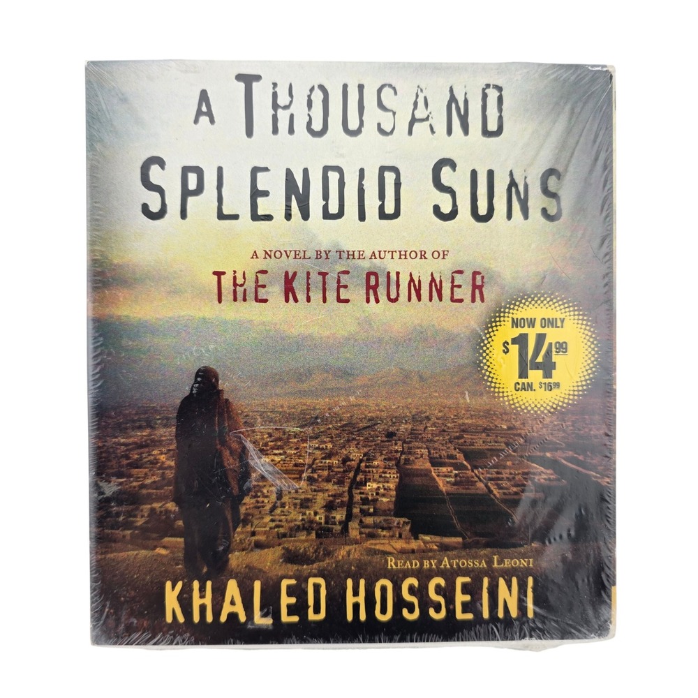 Khaled Hosseini‎ A Thousand Splendid Suns Audiobook 5 CD Set New Sealed